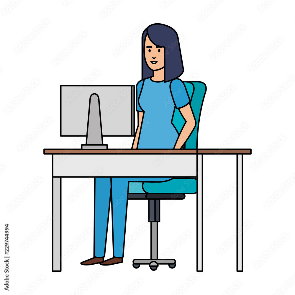female practitioner in consulting room female practitioner in consulting room