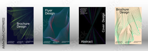 Minimal vector cover design with  linear waves.