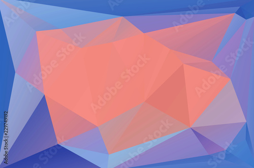 Geometric colorful low poly background with triangular polygons. Abstract design. 