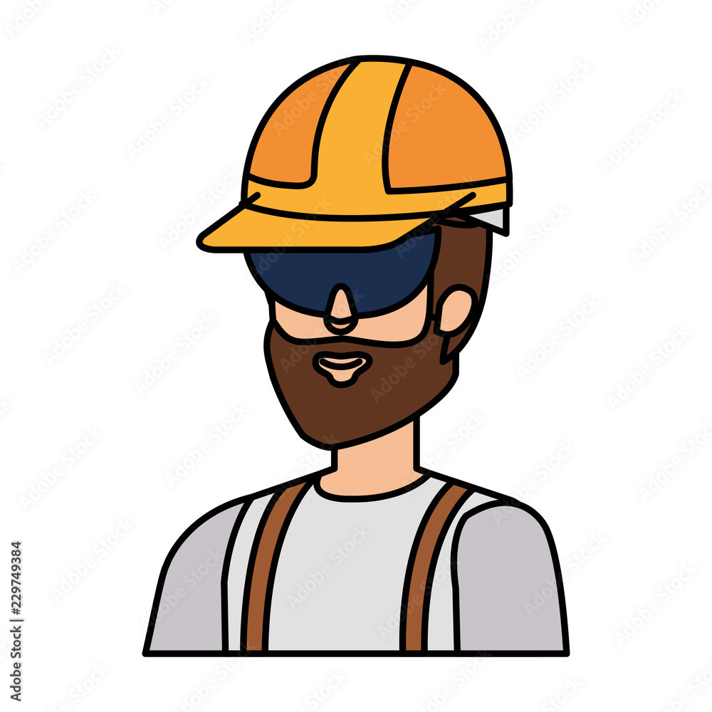 builder constructor with helmet and goggles builder constructor with helmet and goggles