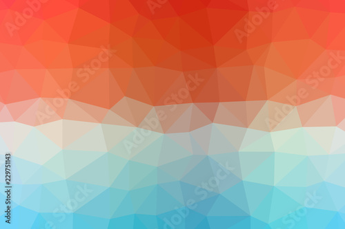 Geometric colorful low poly background with triangular polygons. Abstract design. 