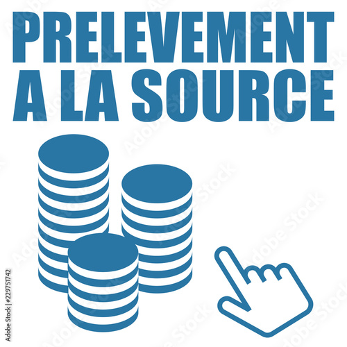 Logo prélèvement à la source.