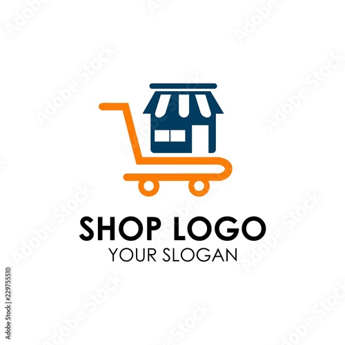 shop logo design