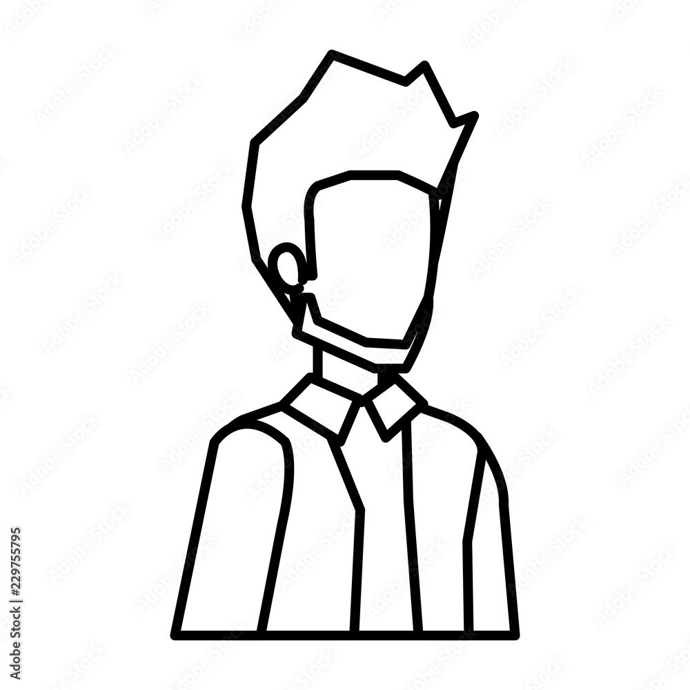 elegant businessman avatar character elegant businessman avatar character