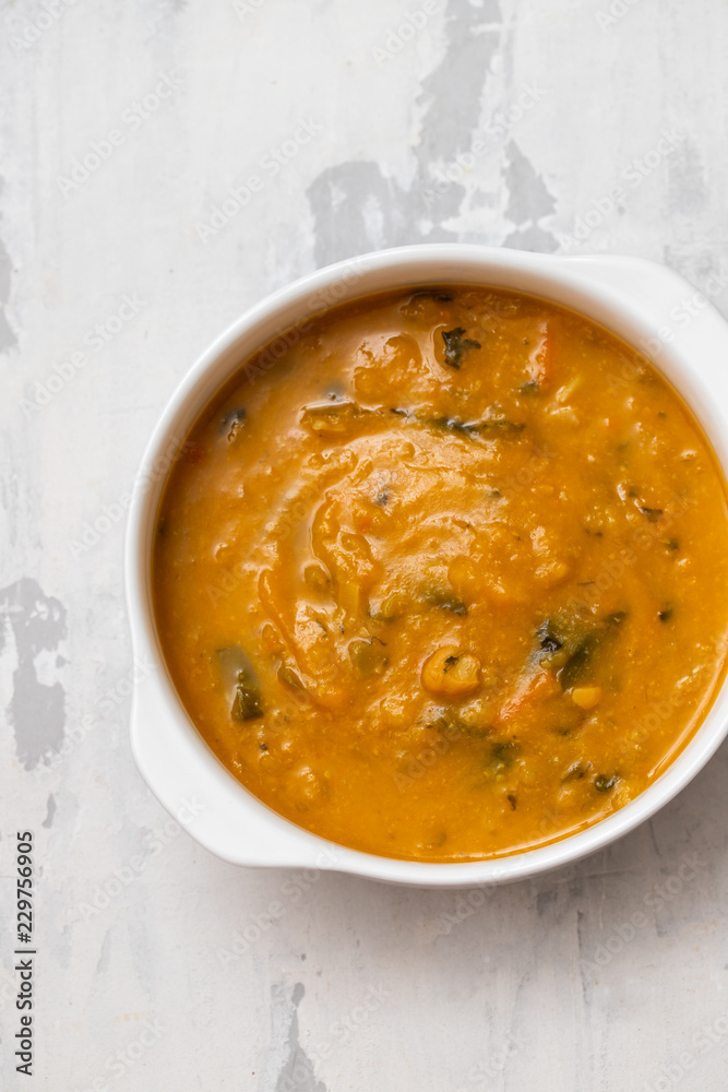 vegetable soup in white bowl vegetable soup in white bowl