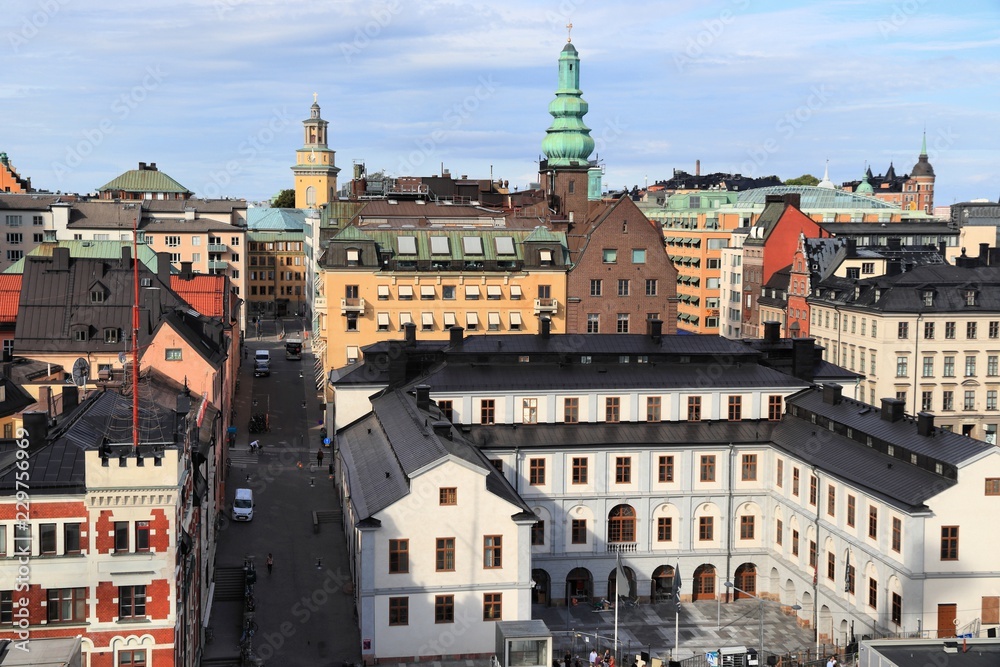 Fototapeta premium Stockholm - Sodermalm