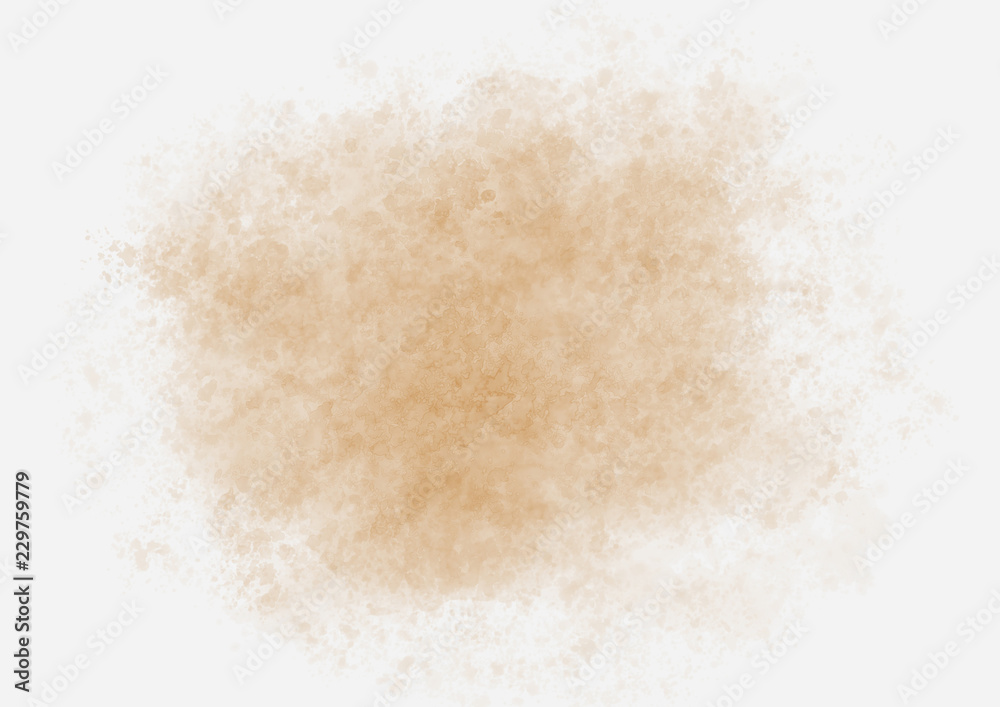 Fototapeta premium Abstract watercolor art hand painted on white background. Aquarelle background.