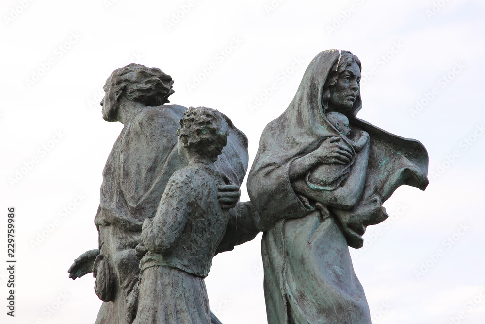 Obraz premium Auswanderer