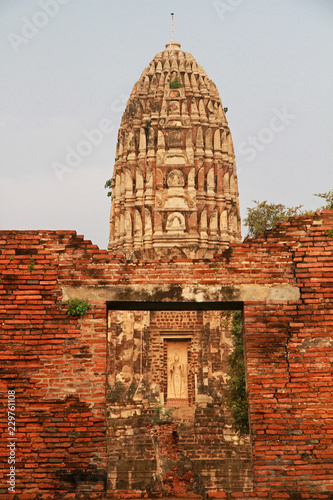 Wat Ratchaburana temple, Ayutthaya, Thailand