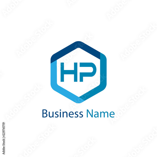 Free Download Initial HP Letter Logo Design - GFXLoad
