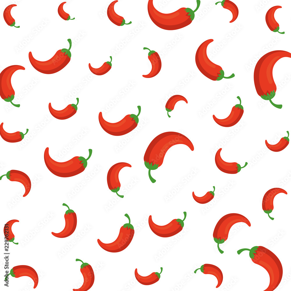 hot chili peppers pattern hot chili peppers pattern