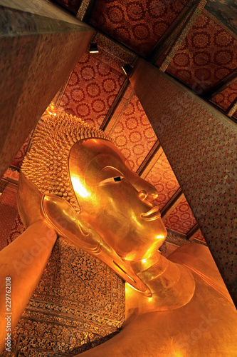 Temple of the Reclining Buddha, Wat Pho, Bangkok, Thailand