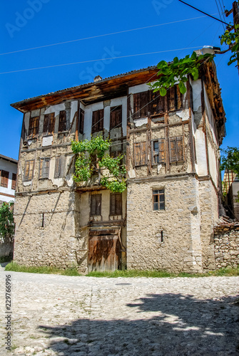 Karabuk, Turkey, 22 May 2013: Historic Mansions, Yoruk Village of Safranbolu photo