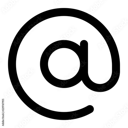Email at symbol