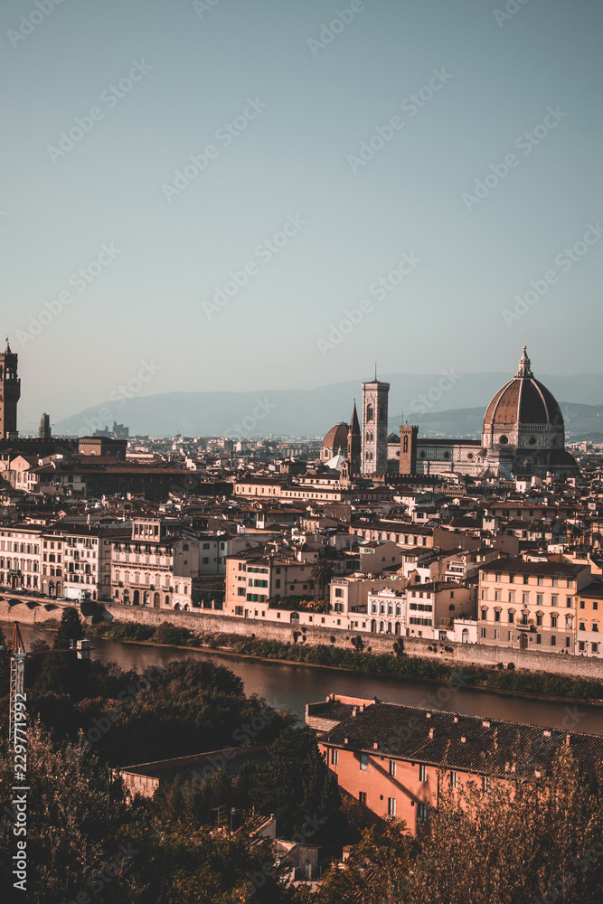 Fototapeta premium Italian citytrips Bologna and Florence