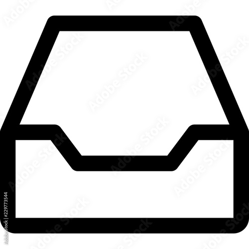 Empty inbox tray