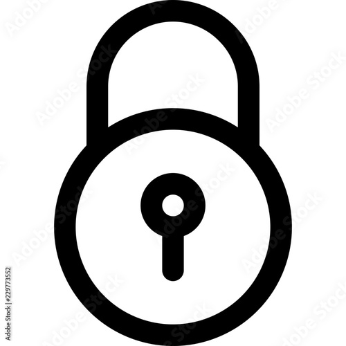 Private security padlock