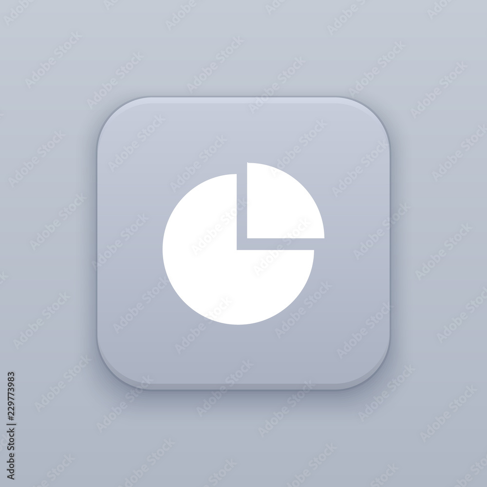 Diagram, graph button, best vector Diagram, graph button, best vector