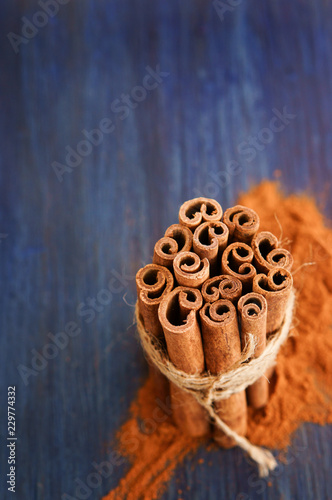 Cinnamon stick bundle photo