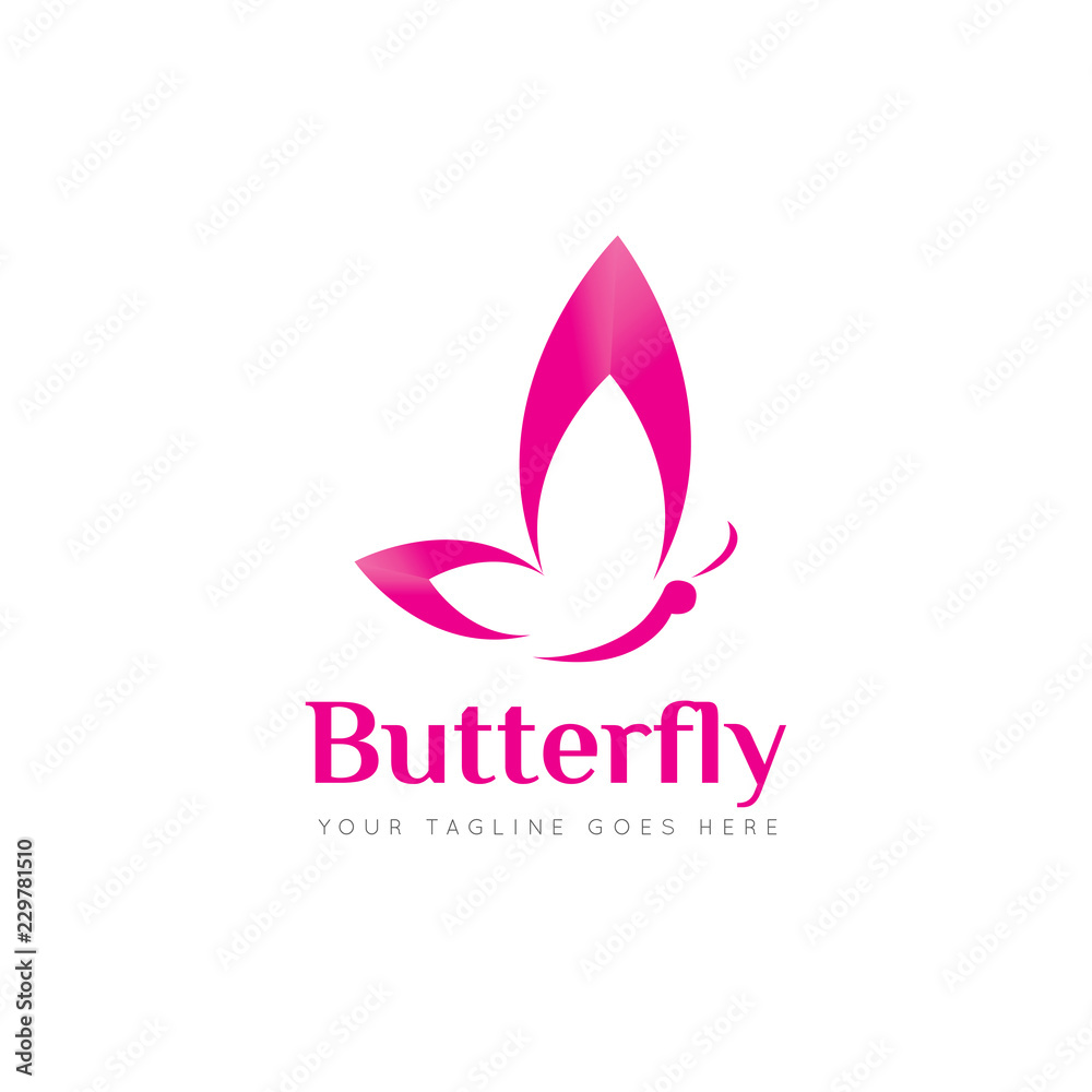 butterfly logo and icon Vector design Template butterfly logo and icon Vector design Template