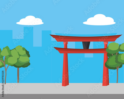 Chinatown and city