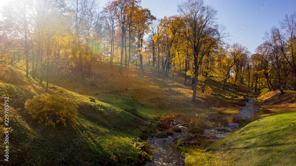 Beautiful landscape in Lomonosov (Russia, Saint-Petersburg) Beautiful landscape in Lomonosov (Russia, Saint-Petersburg)