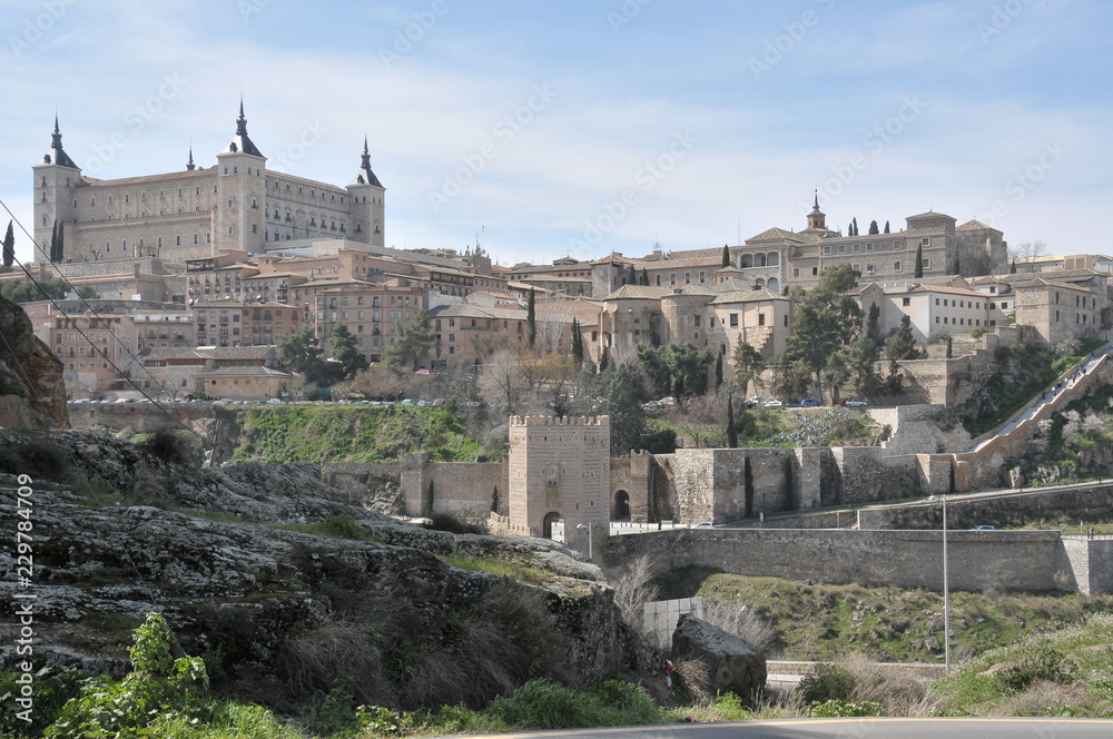 Toledo desde el puente de Alcantara