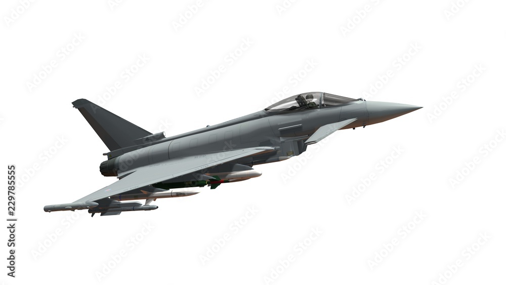 military fighter jet - armed military fighter jet isolated on white background military fighter jet - armed military fighter jet isolated on white background