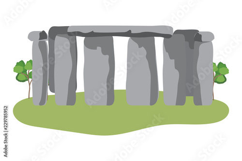 Hedgestone monument cartoon