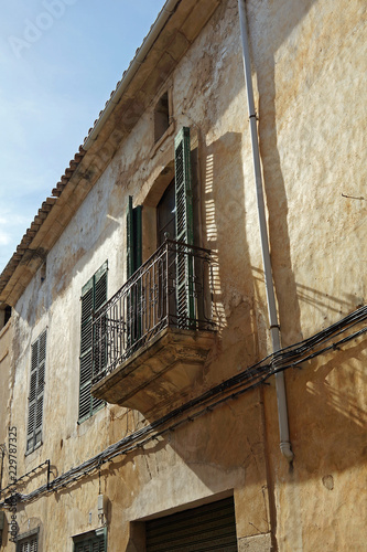 Spanien, Arta,  Mittelmeer, Mallorca, Stadt, Dorf , Balkon
