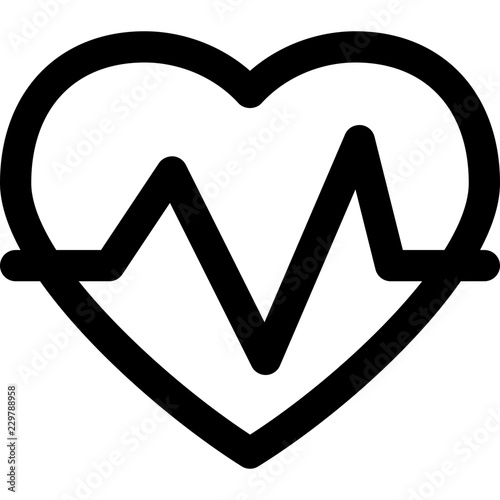 Pulse rate of heart