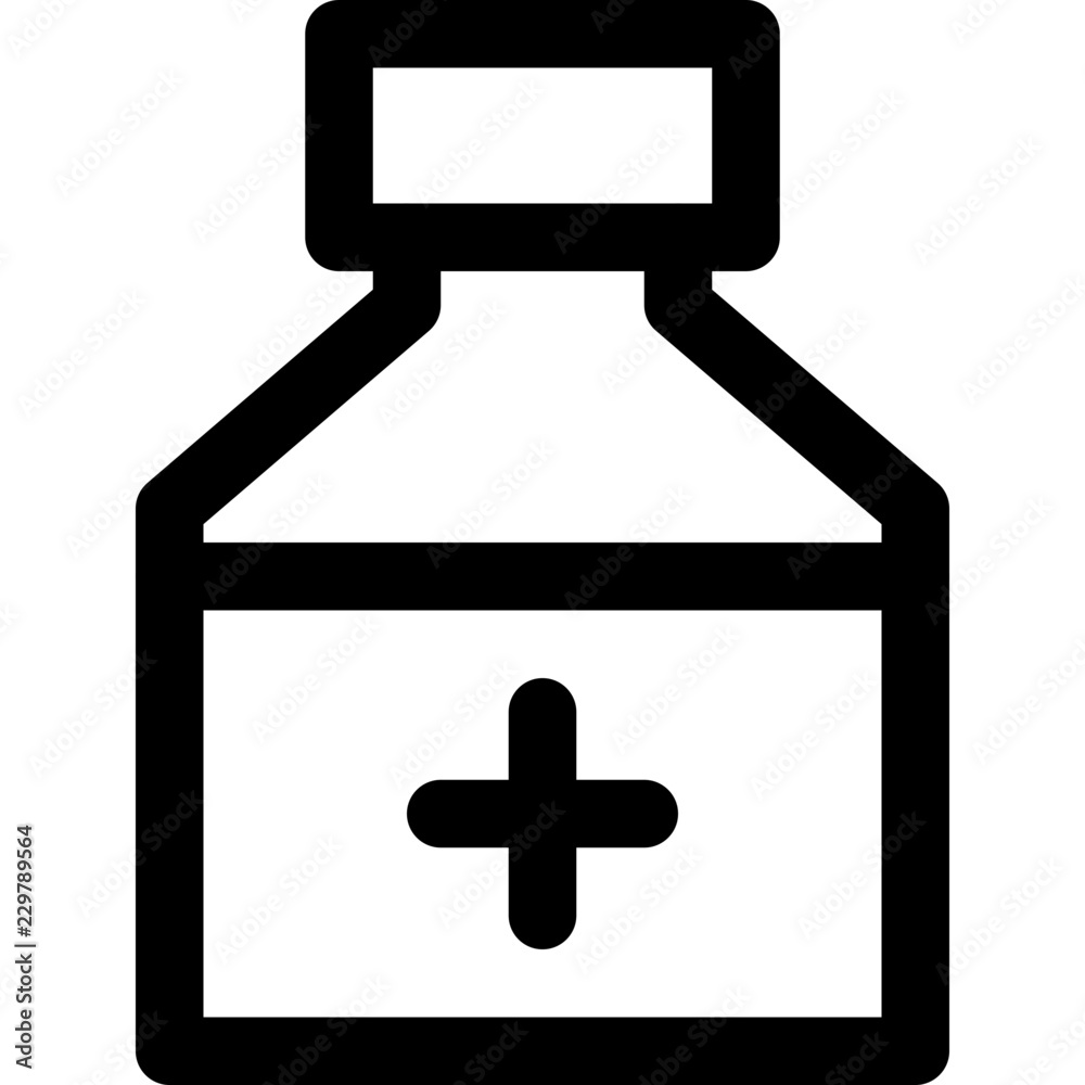 Obraz premium Medicine pill bottle