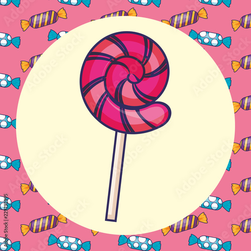 sweet lollipop design