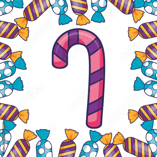 candy cane design
