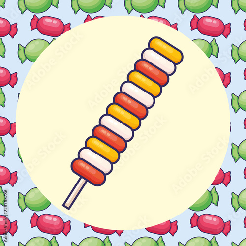 candy stick design