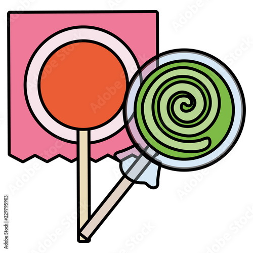 sweet lollipop design