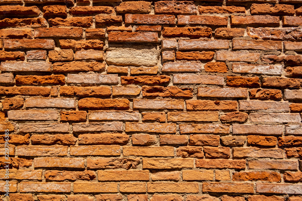 Obraz premium Red brick wall