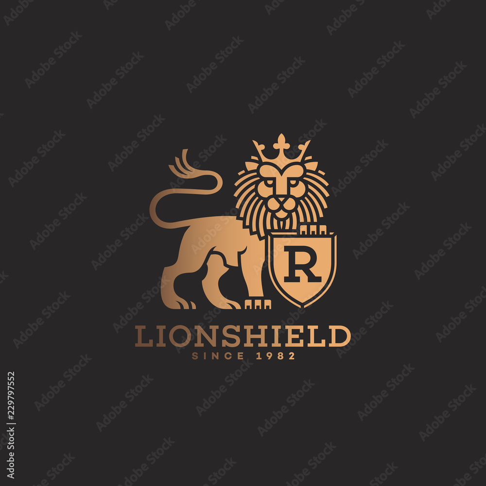 Lion logo Lion logo