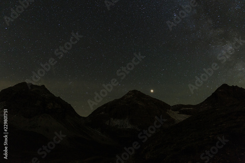 Nachtaufnahme an der Rappenseehütte, Allgäuer Alpen © Ralf