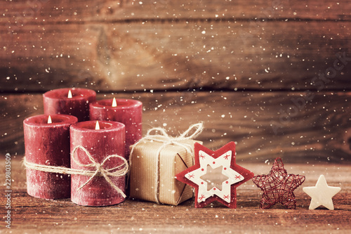 Naklejka fourth advent