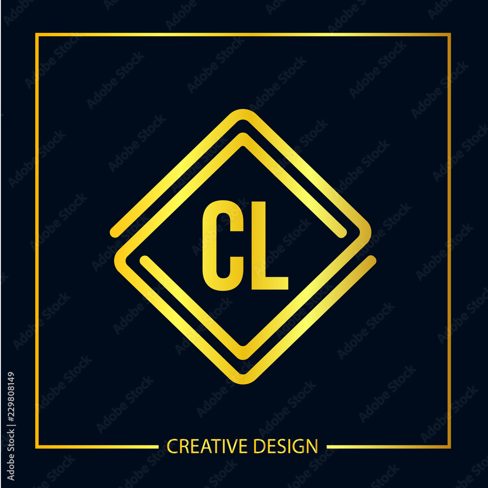 Initial Letter CL Logo Template Design