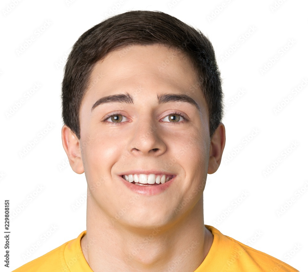 Portrait of Smiling Young Man Portrait of Smiling Young Man