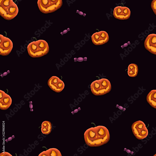 Halloween Pattern 