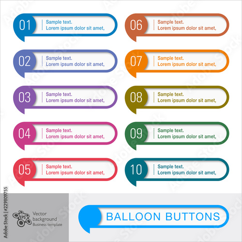 Web Button and Headline Design #Vector Graphics 