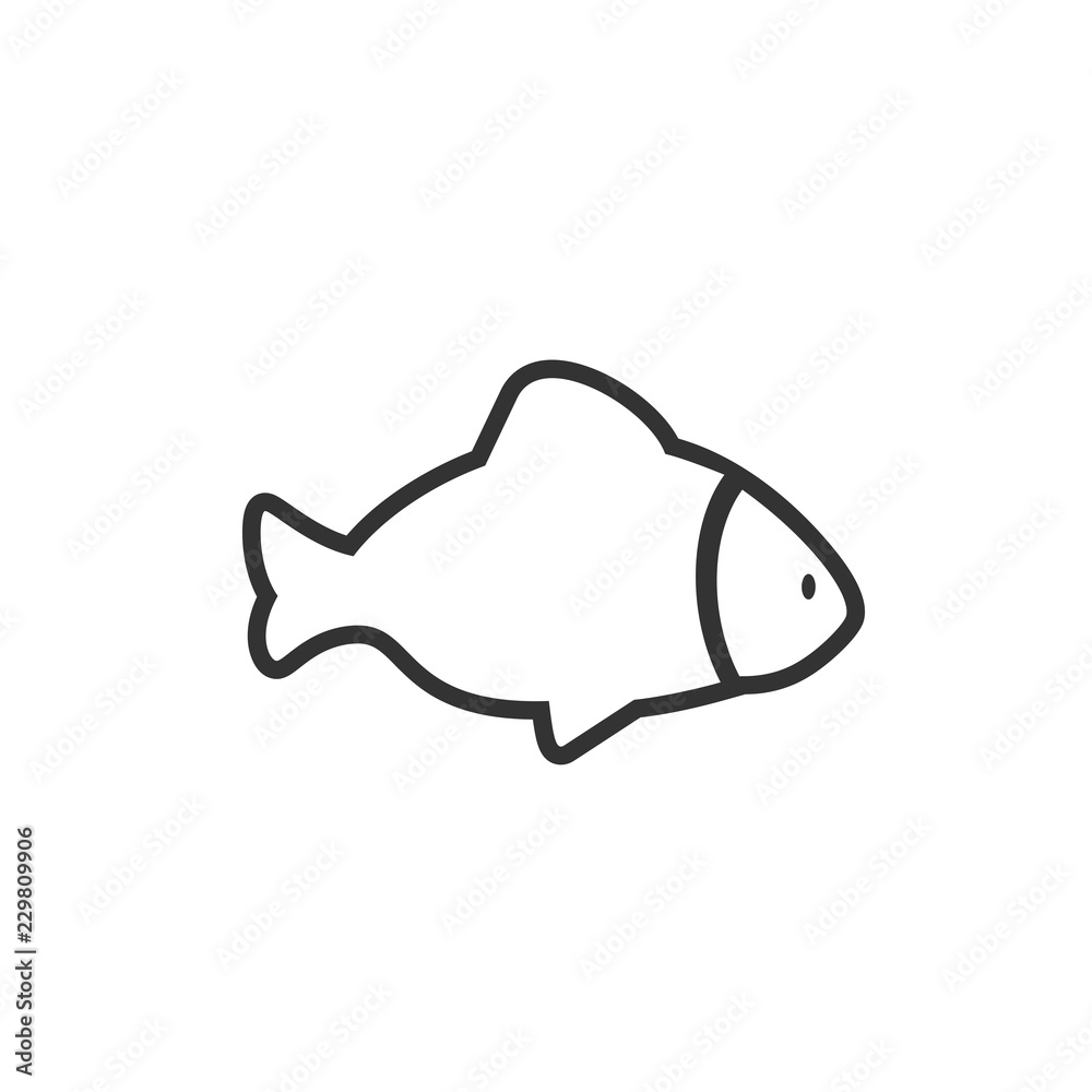 Vector aquarium fish silhouette illustration. Vector aquarium fish silhouette illustration.