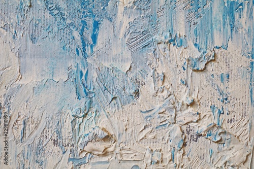 Close up texture with brush strokes and palette knife strokes. Suitable for creative ideas, backgrounds and textures.