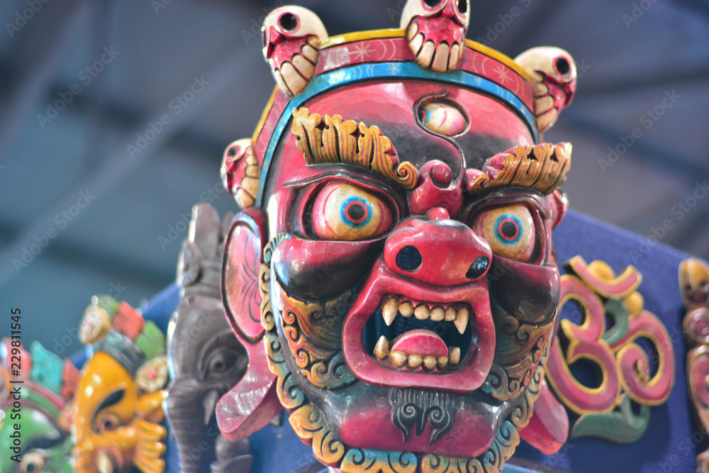 Fototapeta premium a traditional oriental dragon for parties and the end of the year