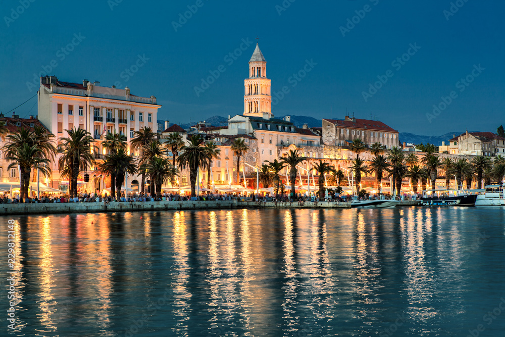 Obraz premium Split in Croatia, Europe