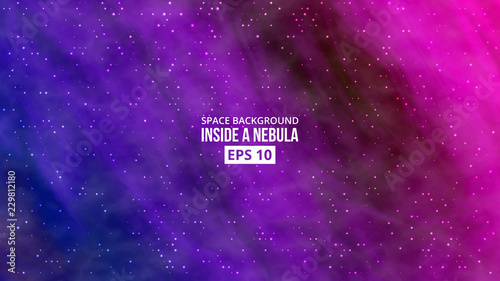 Bright space background