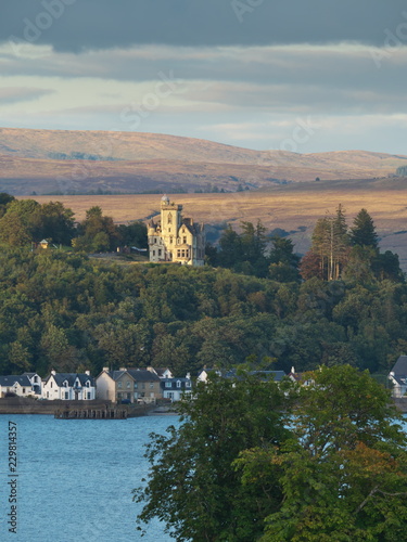 Castle at Sunset photo